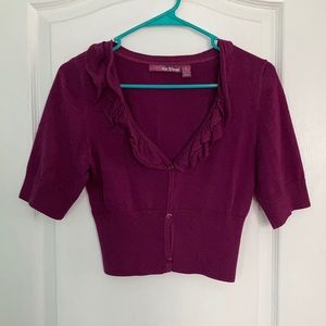 Epic Threads Size XL Plum-colored Sweater